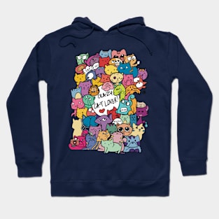 Bunch of kitties Hoodie